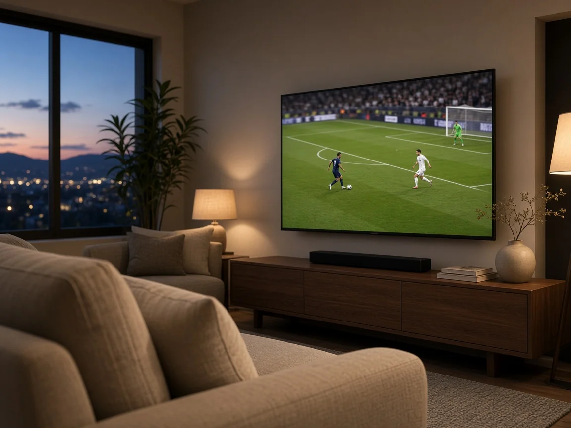 Kaamos Cast IPTV olohuoneen televisiossa